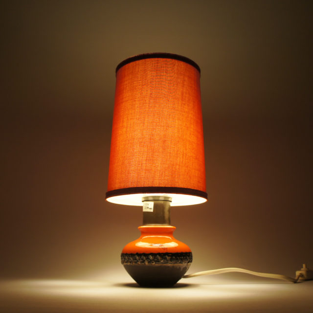 70’s West Germany “FAT-LAVA” Table Lamp