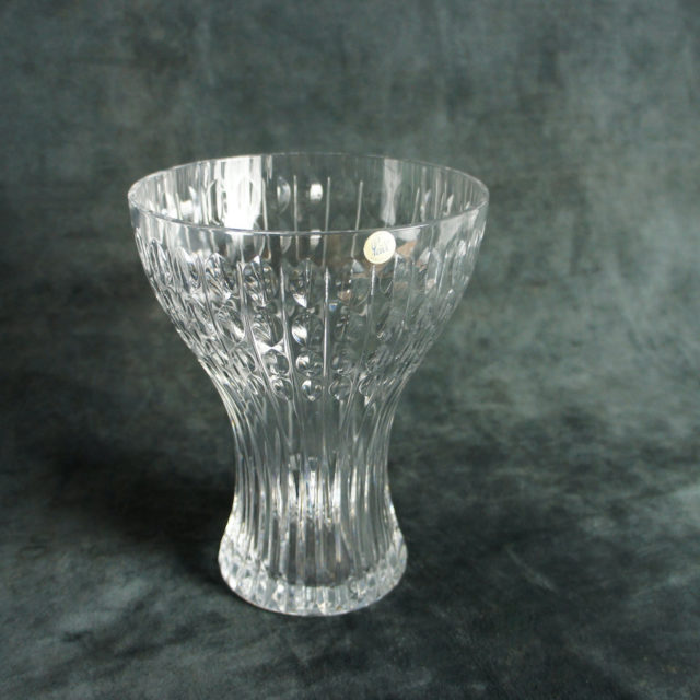 60’s West Germany “Peill & Putzler” Cut Glass Vase