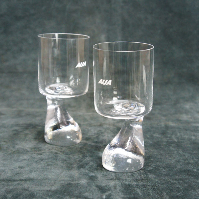 60’s “Joe Colombo” Design “RIEDEL Asimmetrico” Glass for Austrian Airlines