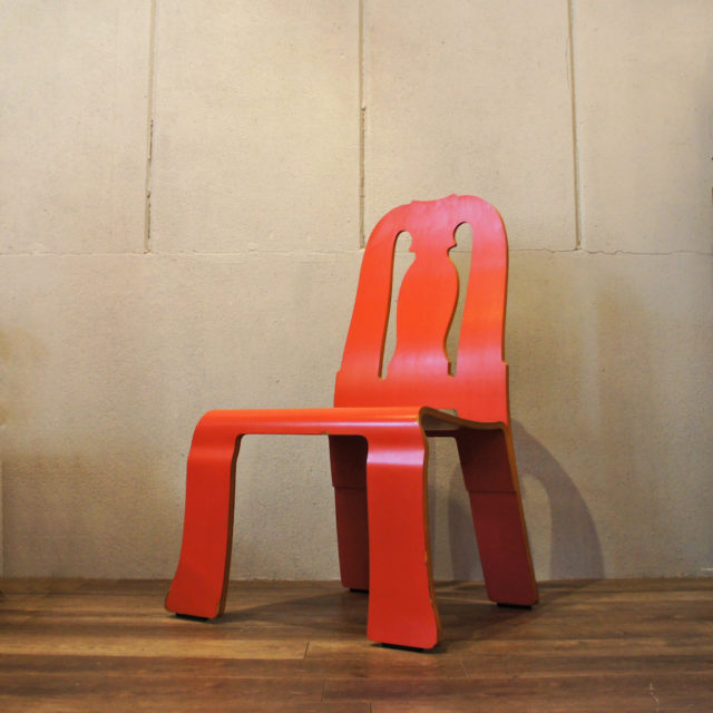 80’s “Robert Venturi” Design “Queen Anne” Postmodern Chair for Knoll