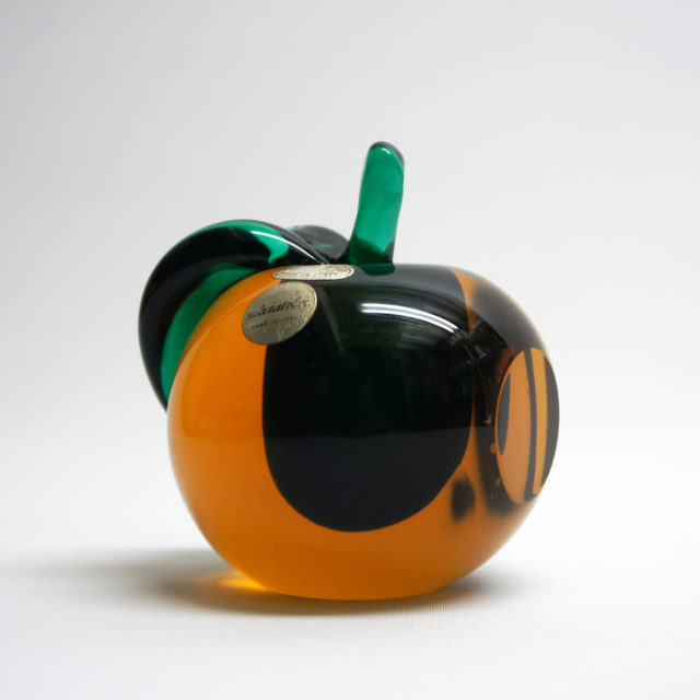 60’s Murano Italy “Salviati” Glass Peach