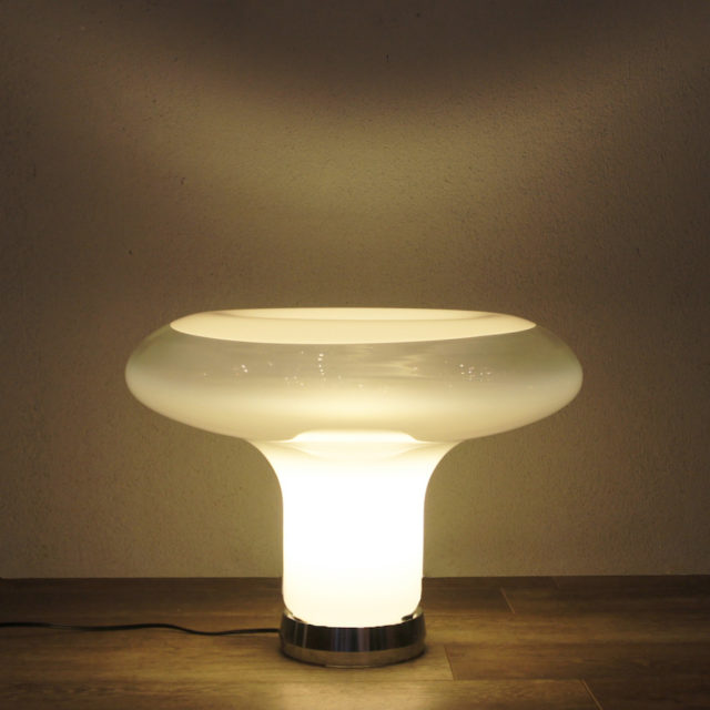 1967 “Angelo Mangiarotti” Design “Lesbo” Lamp for Artemide Italy