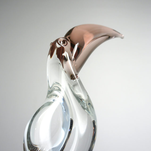 Murano Italy “V.Nason & C” Glass Figure「TOUCAN」