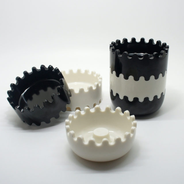 1970 “Masanori Umeda / 梅田正徳” Design “GEMINI”Ashtray for Orange Spot (VAN JAC & arflex)