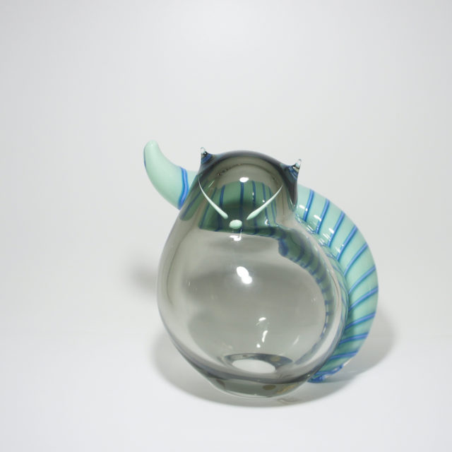 Murano Italy “Seguso” Glass Cat Figure