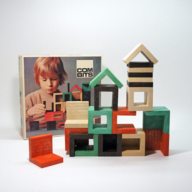 Denmark “COMBITS” Building blocks by “Knud Lautrup-Larsen”