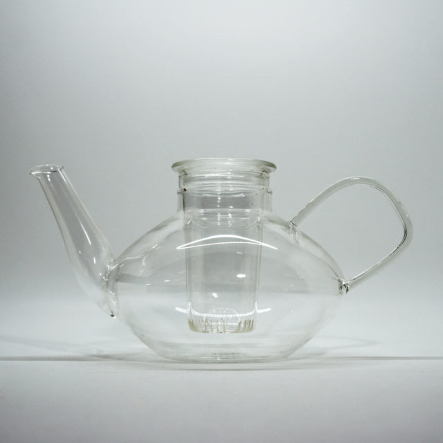 1955 “Heinrich Löffelhardt” Design Tea Pot for “JENAer Glas / SCHOTT VERRAN”