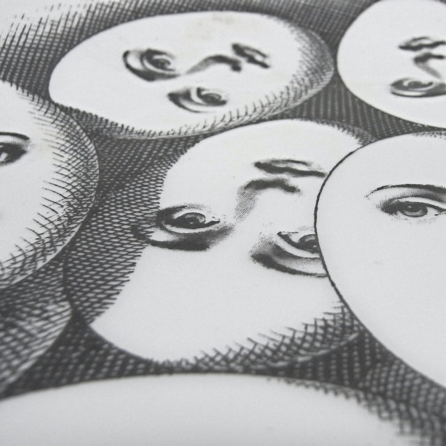 Fornasetti “Tema e Variazioni” Plate-B