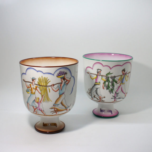 “Gio Ponti” Design “Le Quattro Stagioni” Vase for Richard Ginori