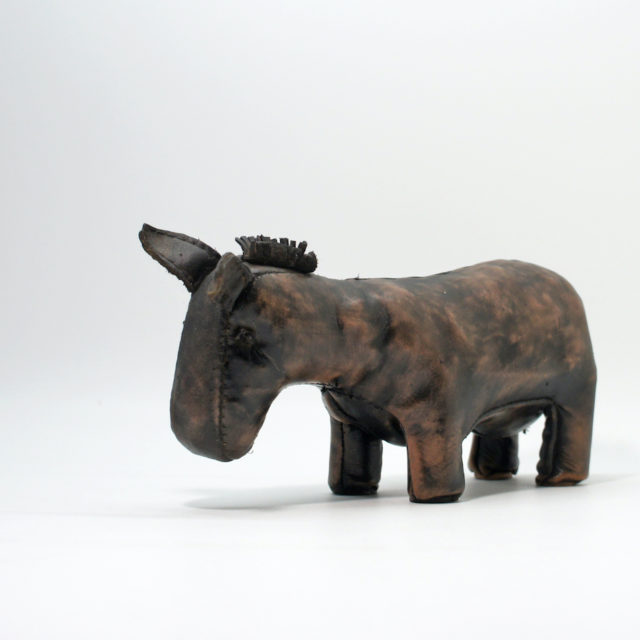 1930~70’s Spain “Valenti” Leather “Donkey” Miniature