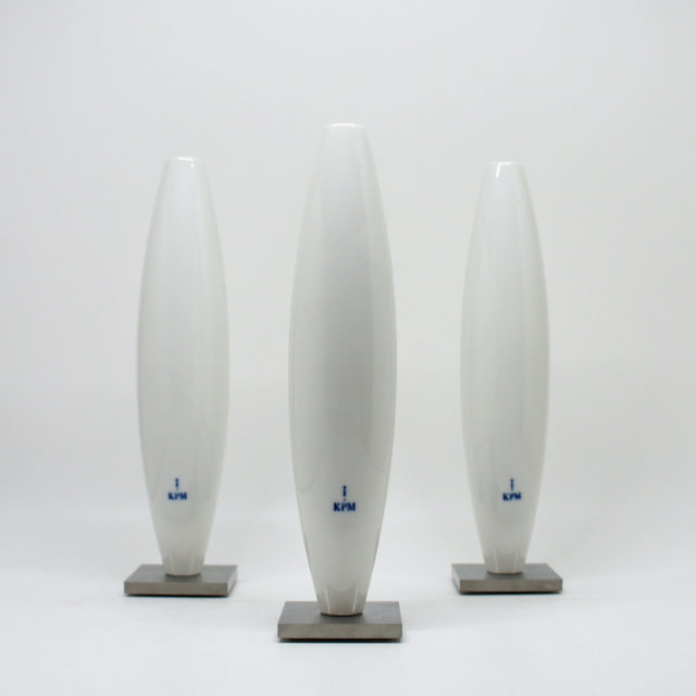 1994 “Enzo Mari” Design Porcelain Vase “MARI 200/1” for “KPM Berlin”