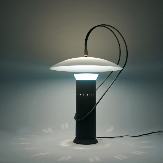 70’s Italy “VeArt” Murano Glass Table Lamp by “Enzo Berti “