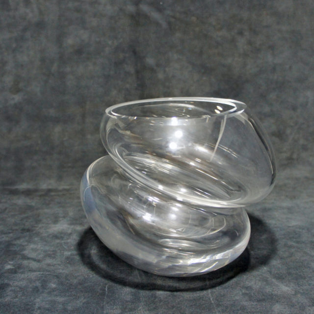 “Steuben” Crystal “Nimbus” Vase by “Paul Schulze”