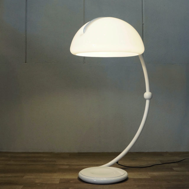 1965 “Elio Martinelli” Design “Serpente” Floor Lamp for “Martinlli Luce”
