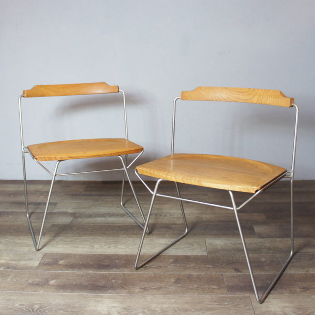 “木曽三岳奥村設計所” 奥村昭雄 スタッキングチェア