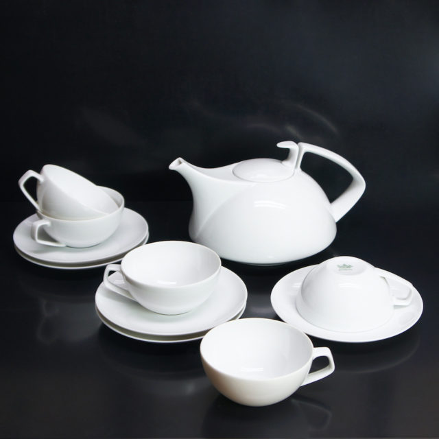 “Walter Gropius” Design “Rosenthal TAC1” Tea Pot & C/S 11Piece Set