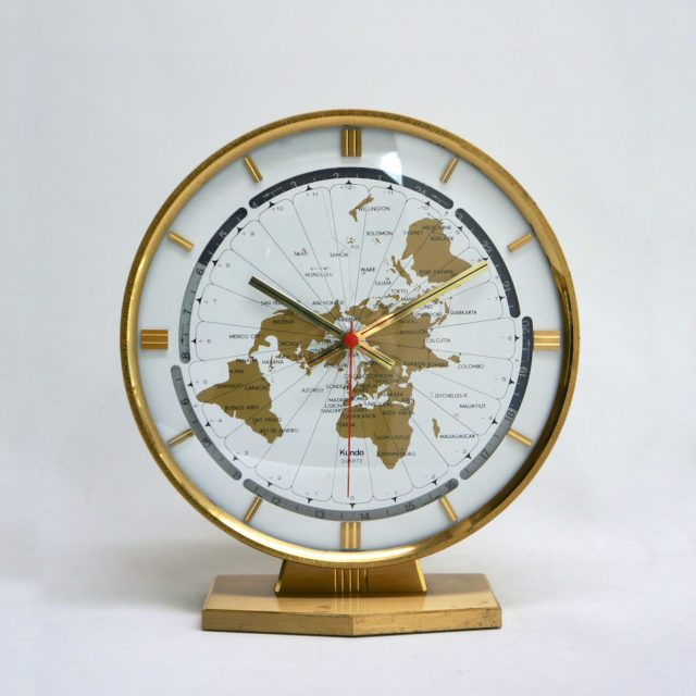 70’s West-Germany “Kundo” World Time Clock
