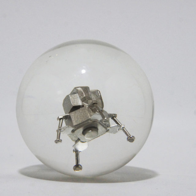 1960’s “Apollo Lunar Module” Acrylic Ball Objet