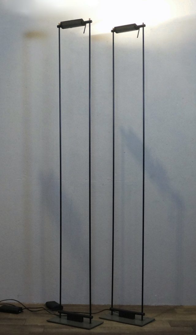 80’s Italy “PAF Milano” Floor Lamp “LOGO” by Mario Barbaglia & Marco Colombo