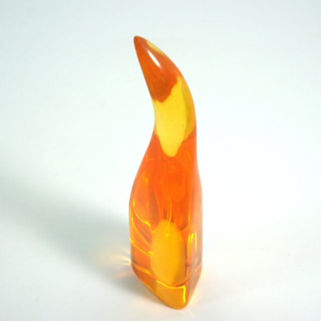 Midcentury Lucite animal Figure「Penguin」