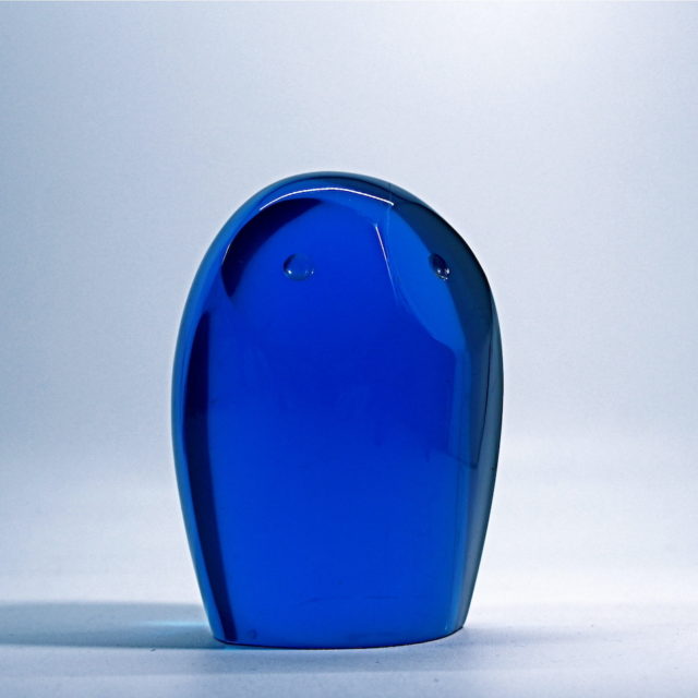 Midcentury Lucite animal Figure「Owl」