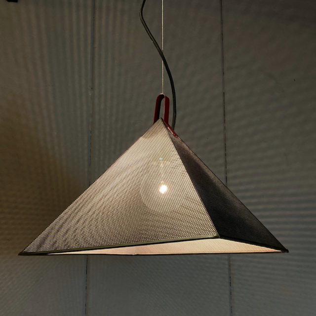 1977 “三原昌平 / Shohei Mihara” Design “TRIMESH” Pendant Lamp for “YAMAGIWA”