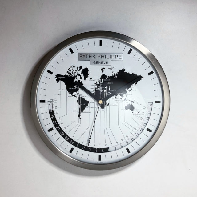 “PATEK PHILIPPE” Showroom Display World Time Clock