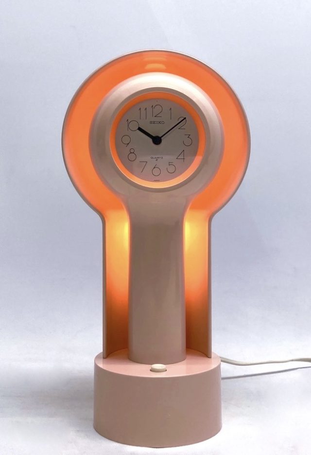 80’s SEIKO Mushroom Clock with Lamp
