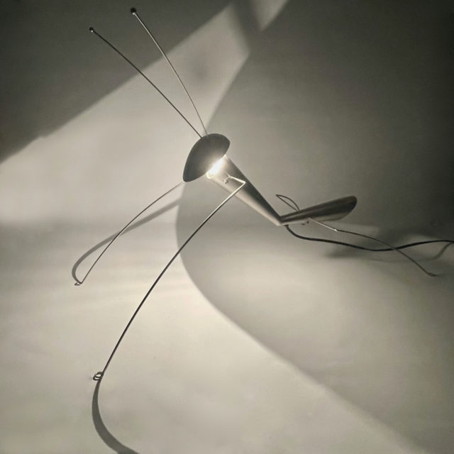 “蛯名紀之” Design Metal Insect Lamp “MANTIS”