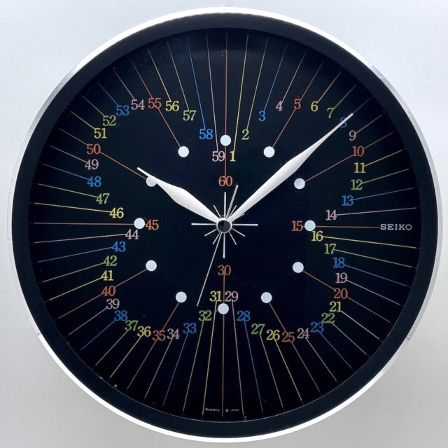 70’s “馬場雄二”ダイアルデザイン”SEIKO” Wall Clock