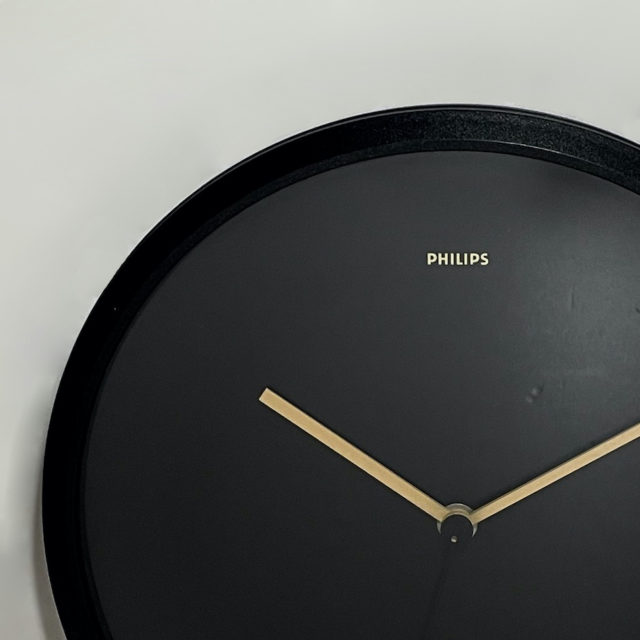 80’s “PHILIPS” Round Wall Clock