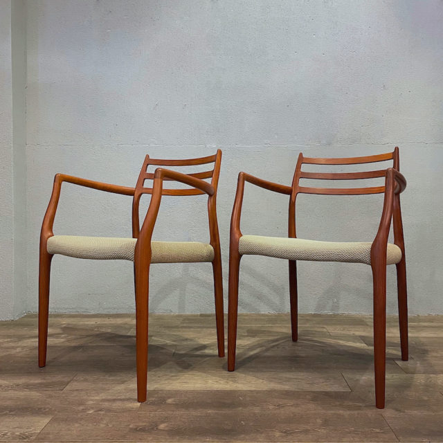 Denmark “Niels Otto Moller” for “J.L.Moller” Teak Arm Chair “No.62”