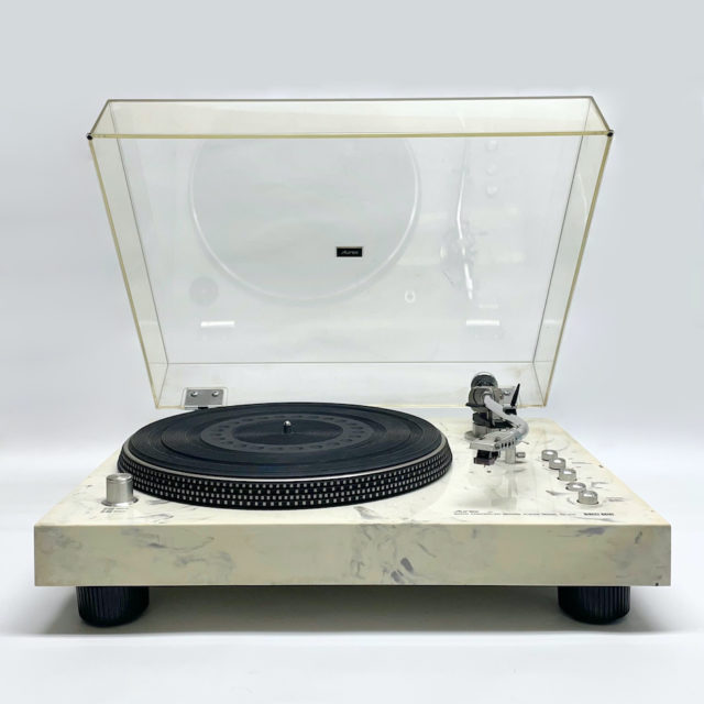 1976 “川崎和男”デザイン”Aurex SR-370” AD-Solid=人工大理石 DD Turntable