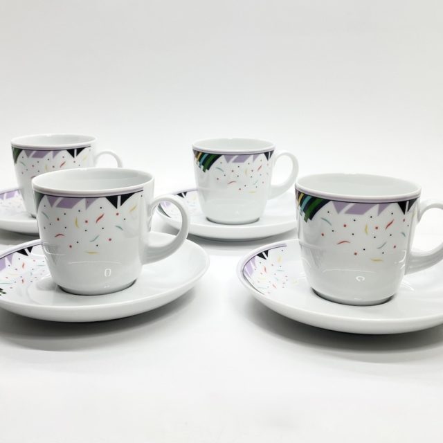 Germany “Seltman Weiden” 80’s Pop Design “Scarlett Joy” Cup & Saucer