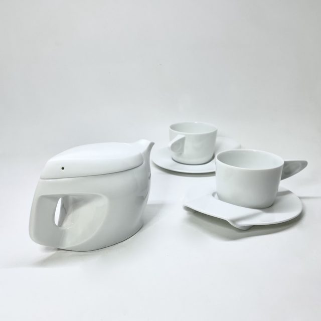 80’s “由良拓也”デザイン Ceramic Coffee Service for “Adam & Eve”