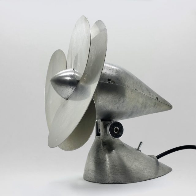 1930’s Art Deco Cast Alminium Electric Fan (for Display Use Only)