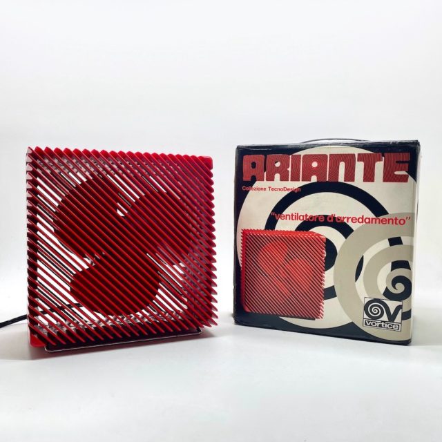 1973 Italy “Marco Zanuso” Design「ALIANTE」Circulator Fan for “Vortice”
