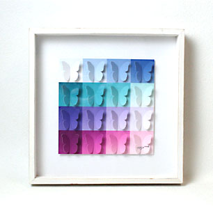 竹岡 喬 「The specimen of butterfly. Color No.35」