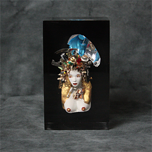 Radical Cyber Girl Sculpture