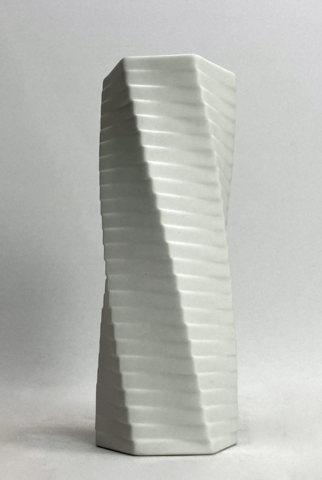 Germany “Rosenthal” Twisted Vase “TURNUS” by “Christa Häusler-Goltz”