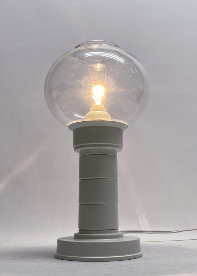 60’s West Germany “Föhl” Candle Holder Remake Lamp (Re-Color)