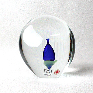 CZECH Bearanek “Frantisek Kouril” Glass Art Sculpture