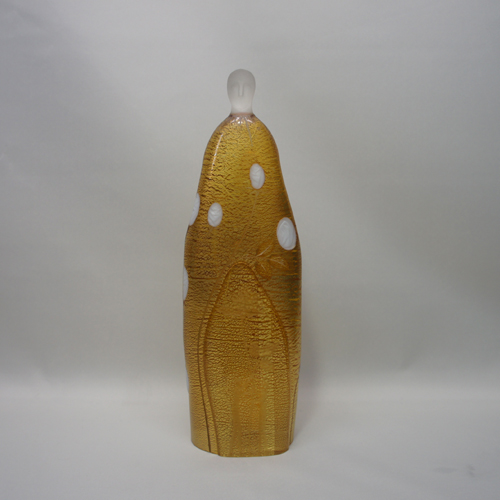 土橋 隆弘 × 増田 文彦 共作 工芸ガラス人形