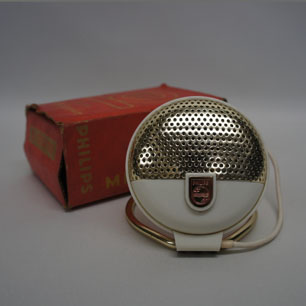 60’s PHILIPS “EL-3750” Dynamic Microphone
