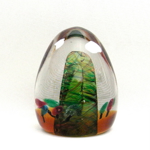 室 伸一 Art Glass Egg（A）