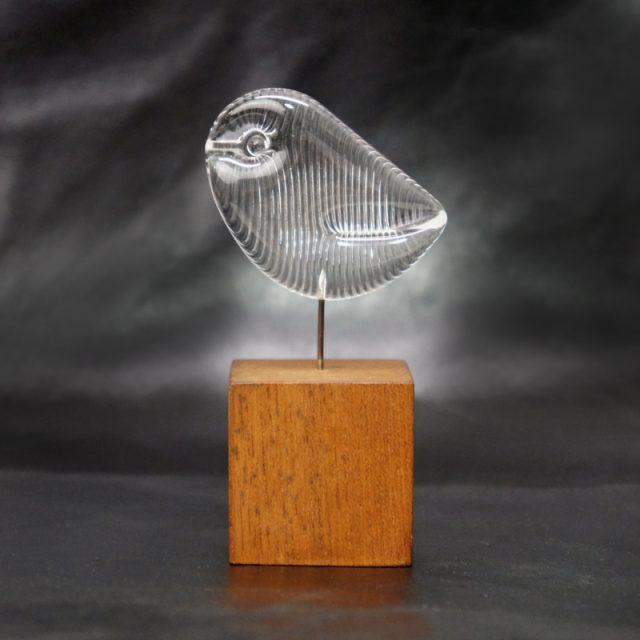 1965年 保谷硝子 河上恭一郎デザイン クリスタルバード