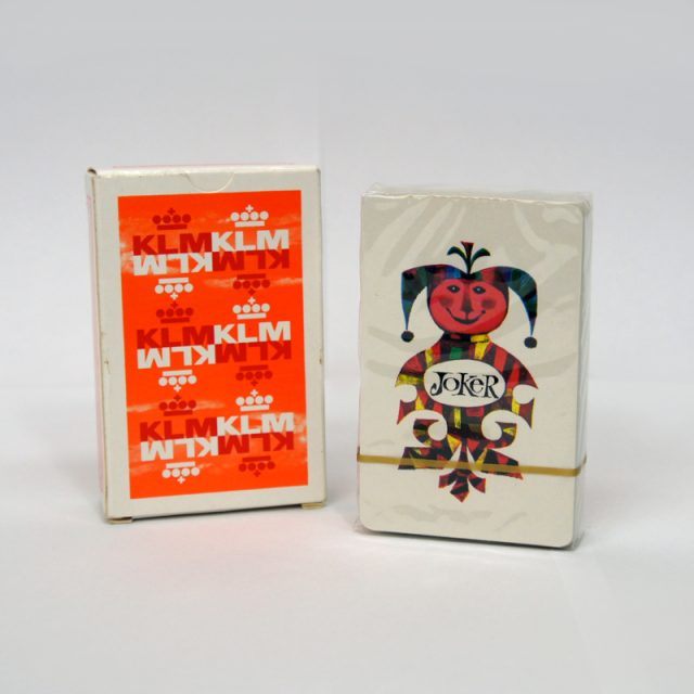 Max Velthuijs Designed for “KLM” Playing Cards