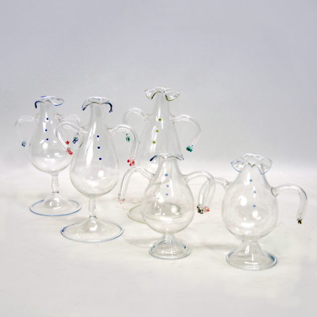 “Studio Kayo” Glass Figure Vase