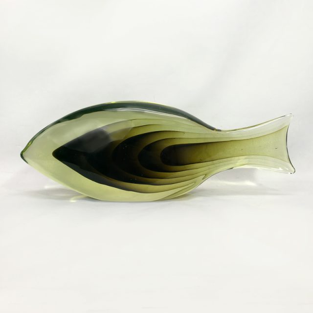 60’s “GINO CENEDESE&C” Uranglas Gradation Fish