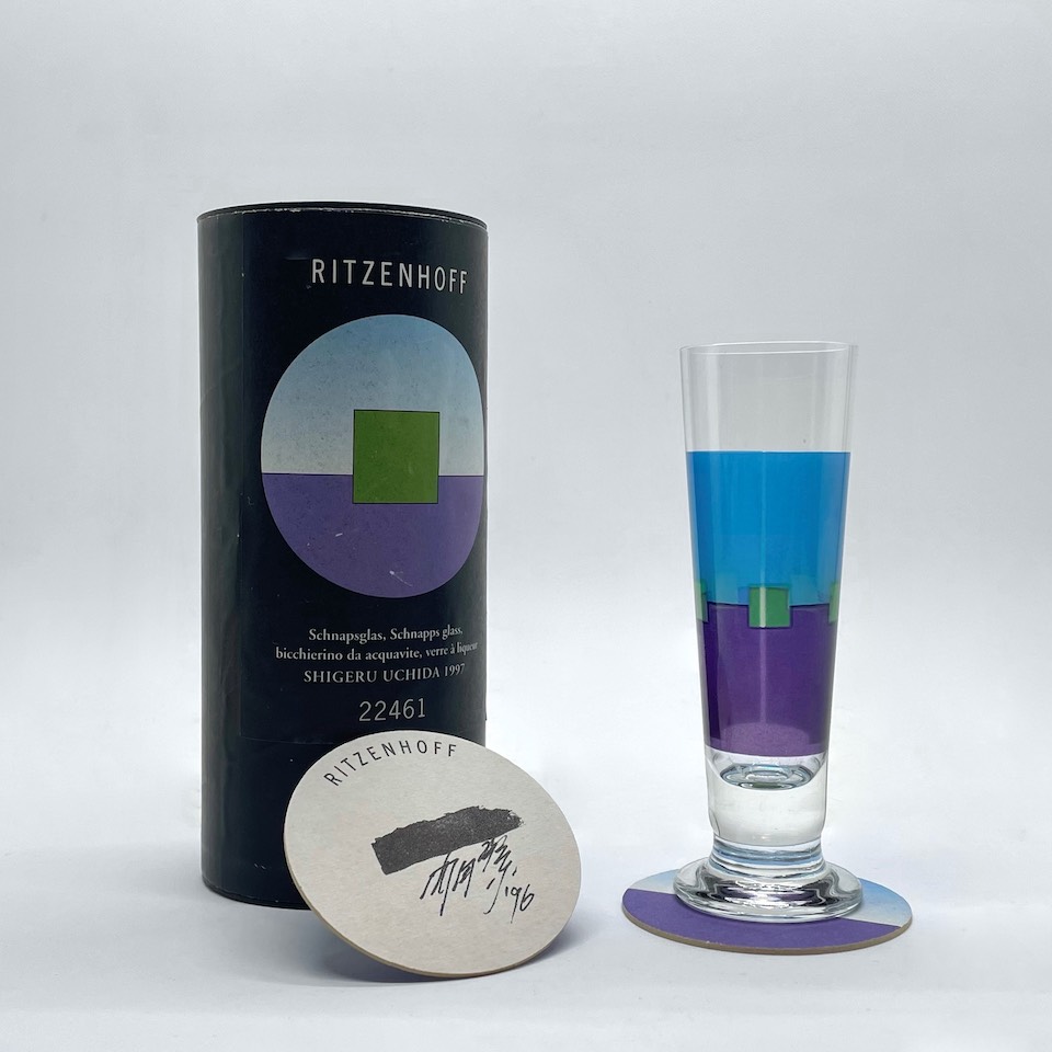 “RITZENHOFF” Schnapps Glass 1997 by “Shigeru Uchida / 内田繁”